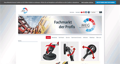 Desktop Screenshot of meg-west.de